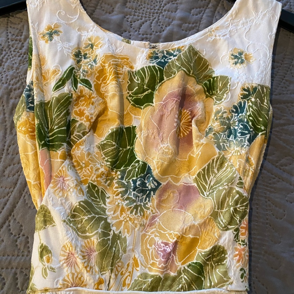 Vintage 60’s maxi dress